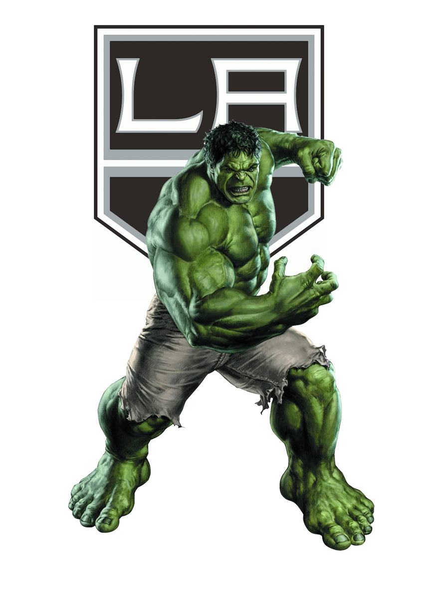 Los Angeles Kings Hulk Logo vinyl decal